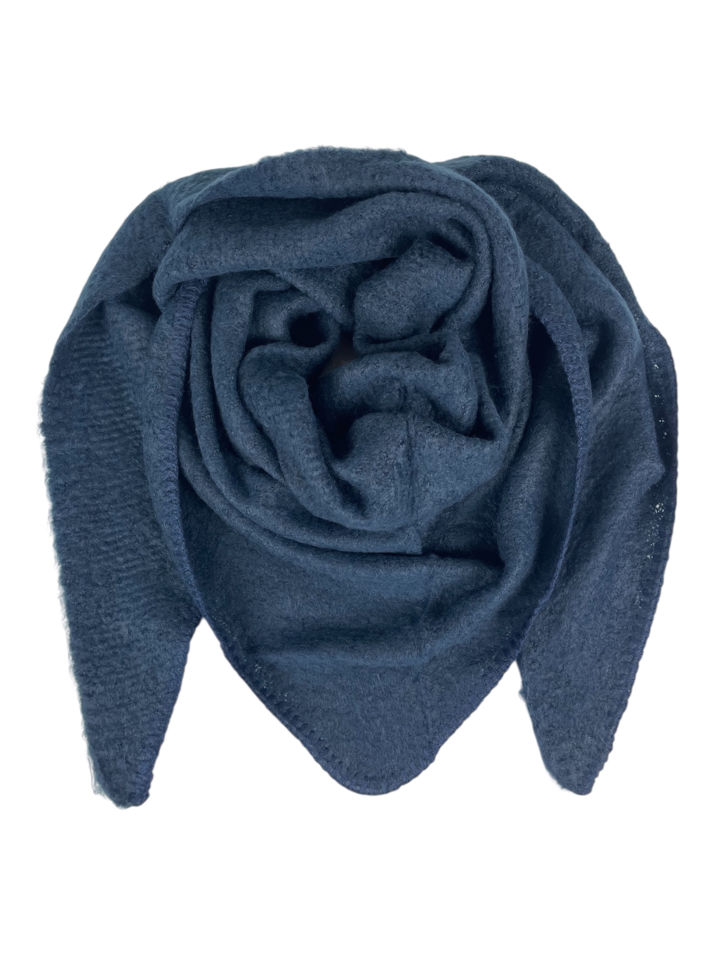 Kumixi Oversized Scarf in Blue: front