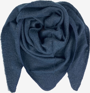 Kumixi Oversized Scarf in Blue: front