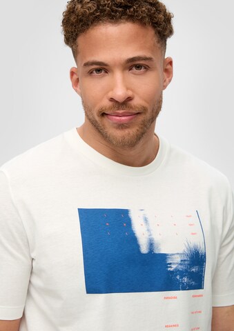 T-Shirt s.Oliver en blanc