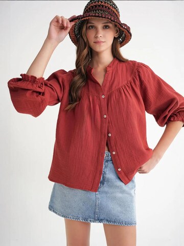 MixRay Blouse in Red