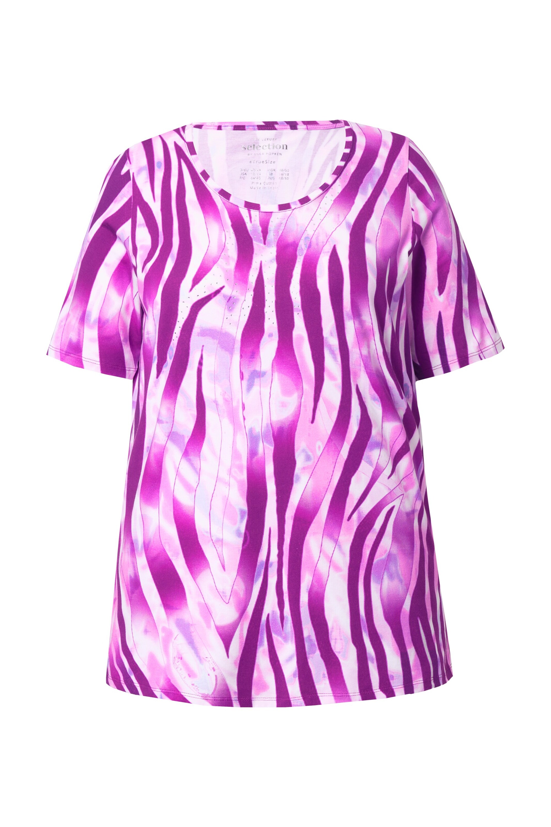 Ulla Popken Shirt in Lila: Vorderseite