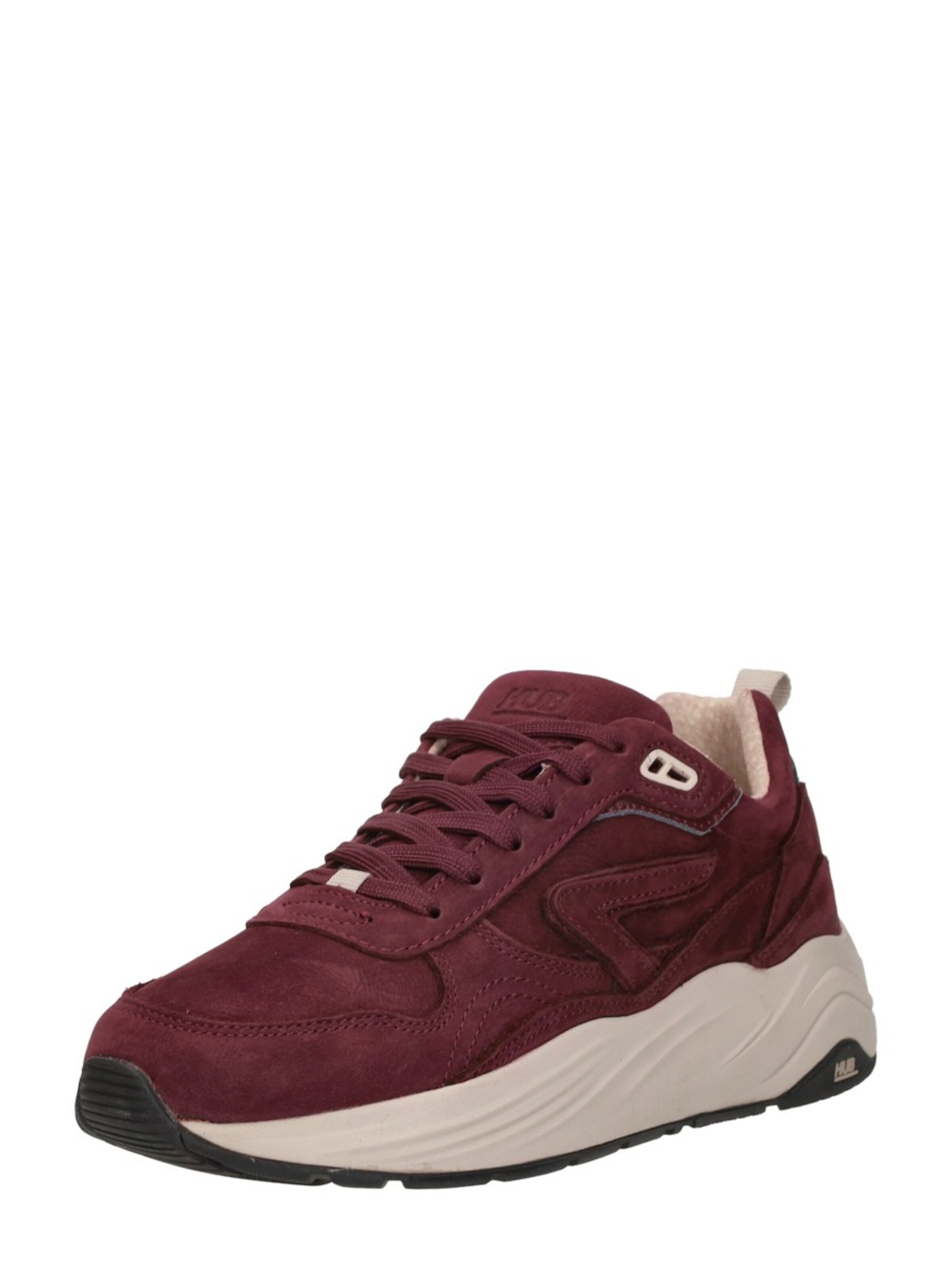 HUB Sneakers laag 'Glide' in Rood