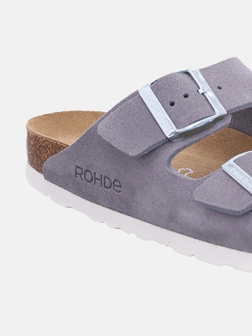 ROHDE Slippers 'Alba' in Grey