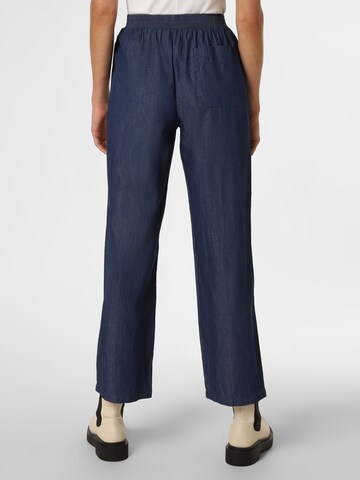 Marie Lund Loosefit Broek in Blauw