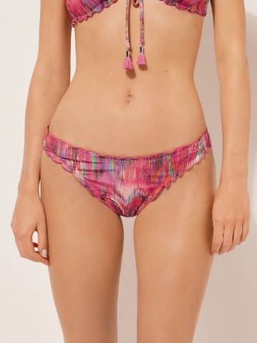 CALZEDONIA Bikini Bottoms in Pink: front