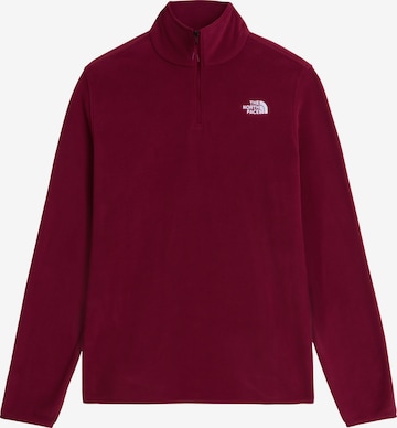 THE NORTH FACE Sportpullover 'Glacier' in Rot: Vorderseite