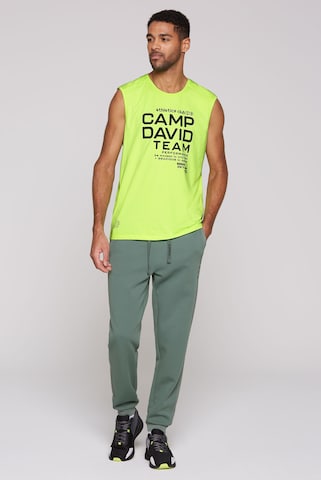 CAMP DAVID - Camisa em amarelo
