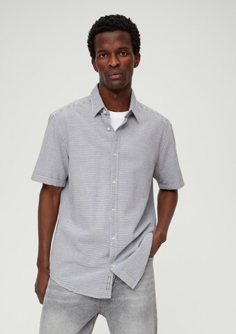 s.Oliver - Ajuste regular Camisa en gris: frente