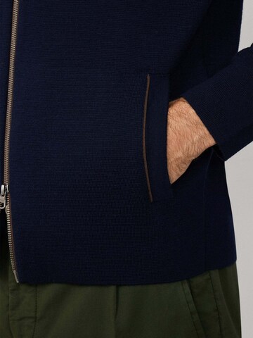 Hackett London Strickjacke in Blau