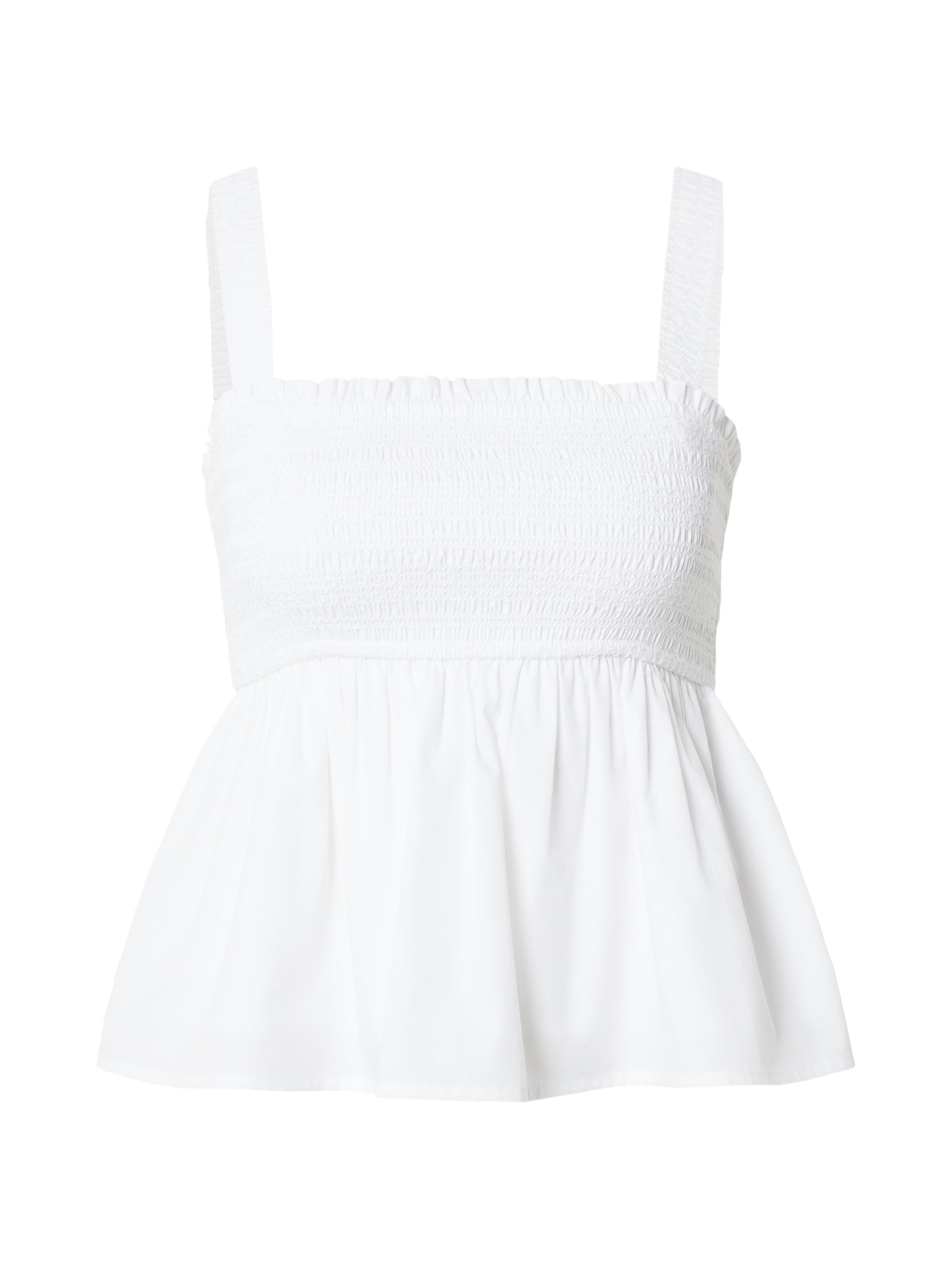 Abercrombie & Fitch - Top en blanco: frente