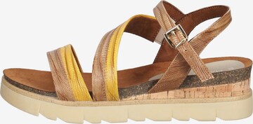 MARCO TOZZI Sandalen met riem in Bruin