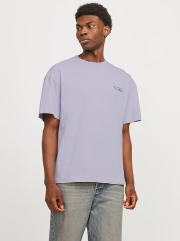 JACK & JONES Koszulka 'JORAstoria' w kolorze fioletowy