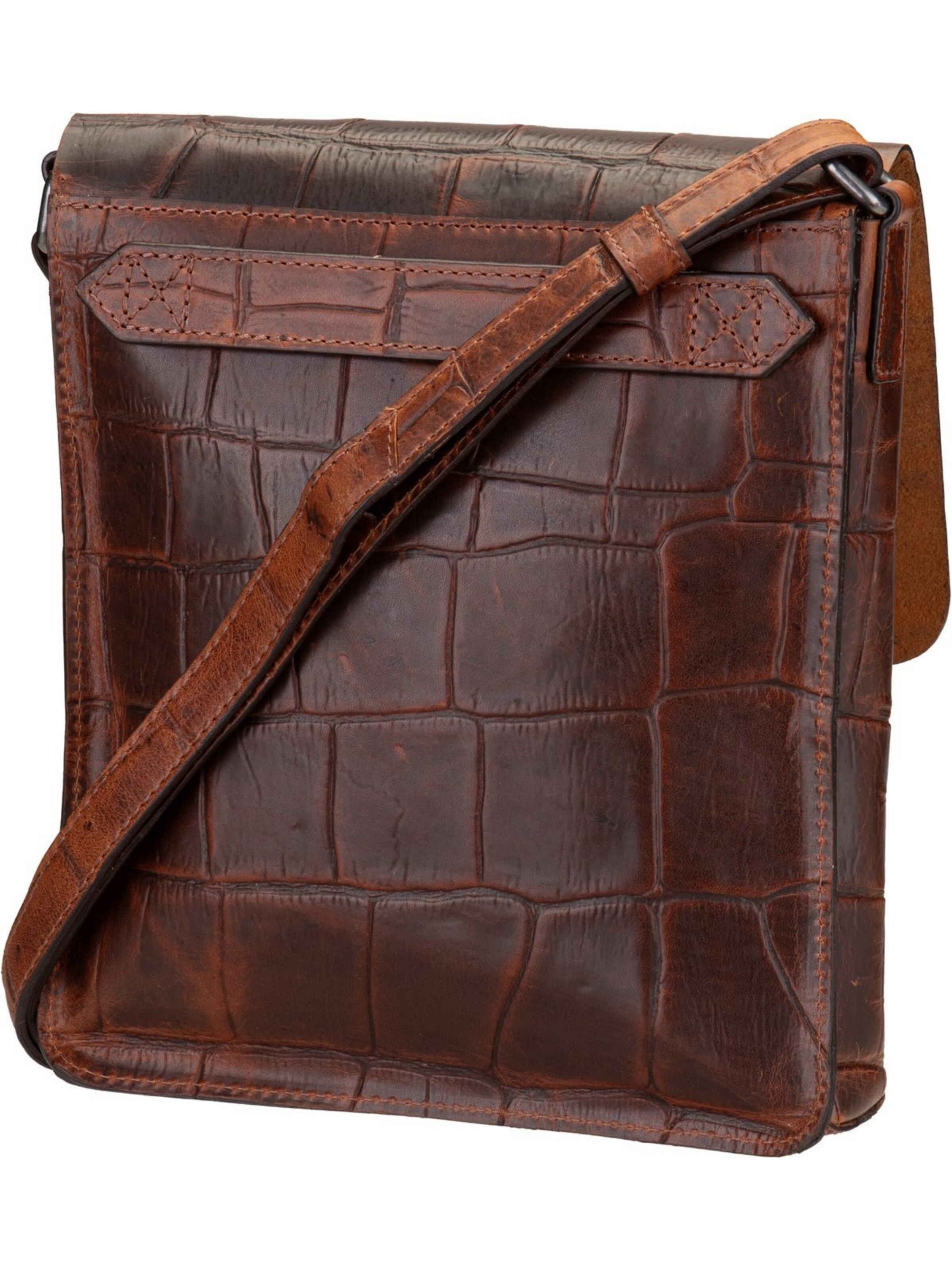 bugatti Schoudertas 'Nevio' in Bruin