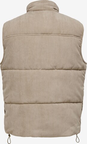 Only & Sons Vest 'CASH', värv beež