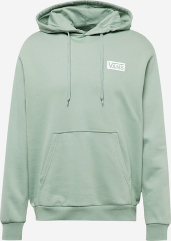 VANS Sweatshirt in Green: front