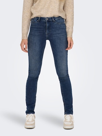 ONLY Skinny Jeans 'FOREVER' in Blauw: voorkant