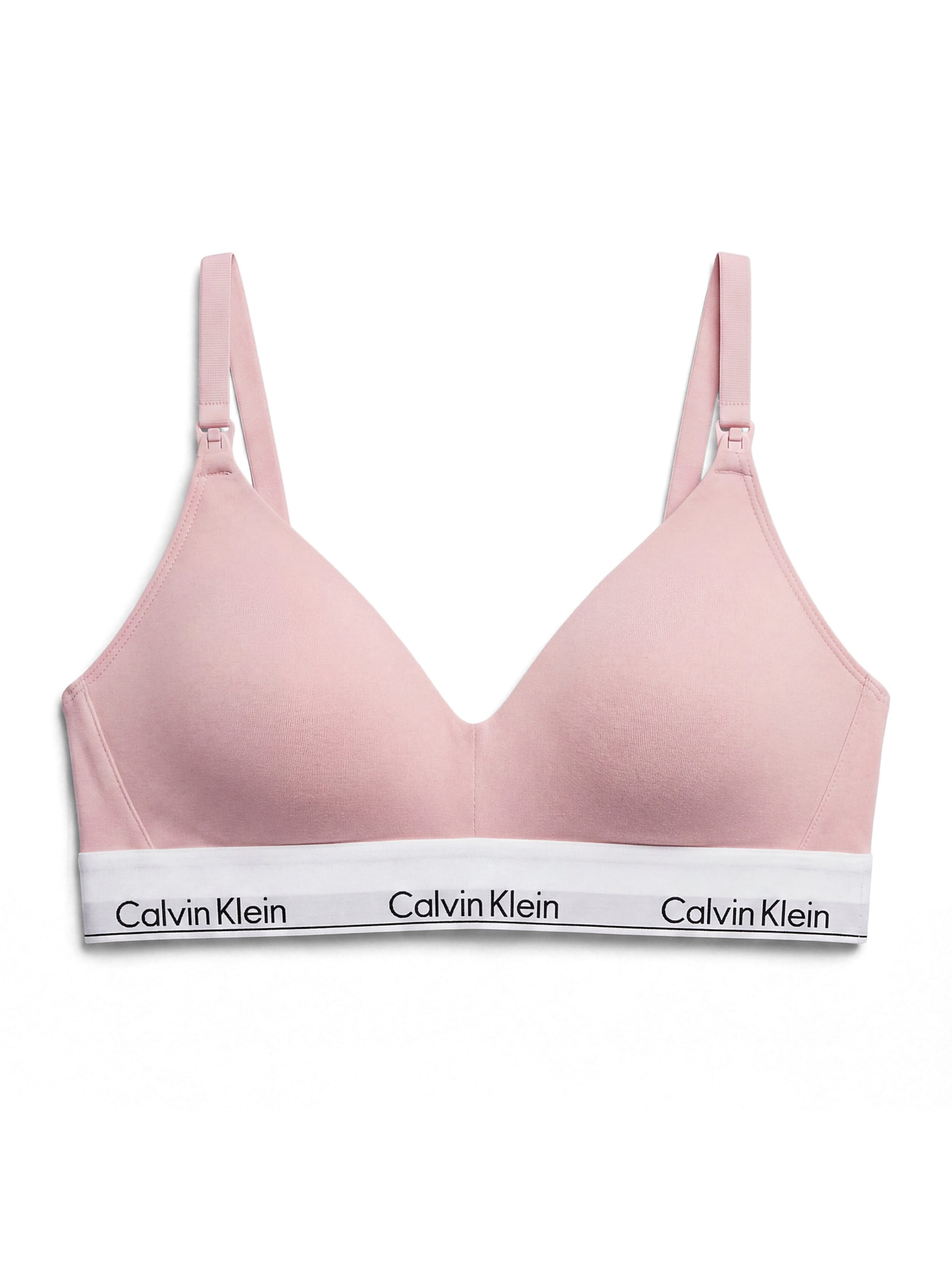 Calvin Klein Triangel BH in Roze: voorkant