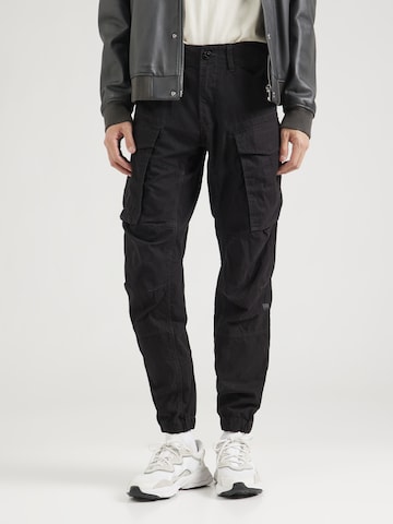 G-STAR Tapered Cargo nadrágok - fekete: elől