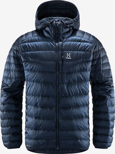 Haglöfs Outdoorjacke 'Roc Down' in blau / weiß, Produktansicht