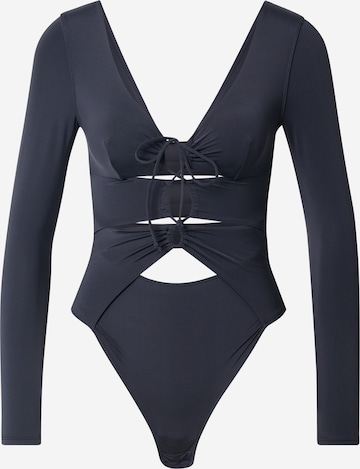 Hunkemöller Body 'Kiki' värissä musta: etupuoli