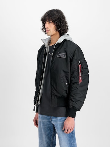 ALPHA INDUSTRIES Átmeneti dzseki 'MA-1 D-Tec' - fekete