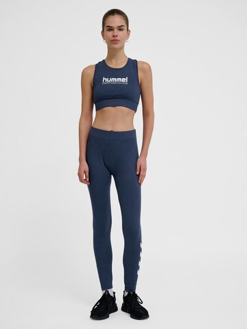 Hummel Skinny Sports trousers 'Pulse' in Blue