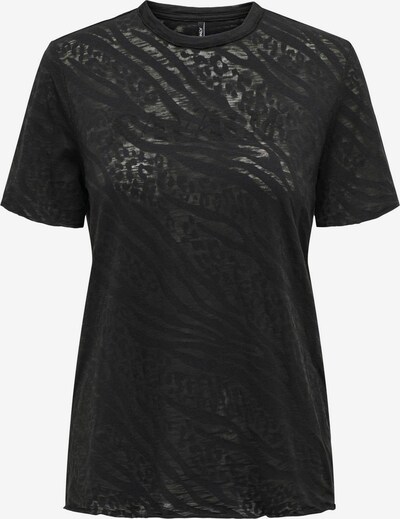 ONLY T-shirt 'REBE' en noir, Vue avec produit