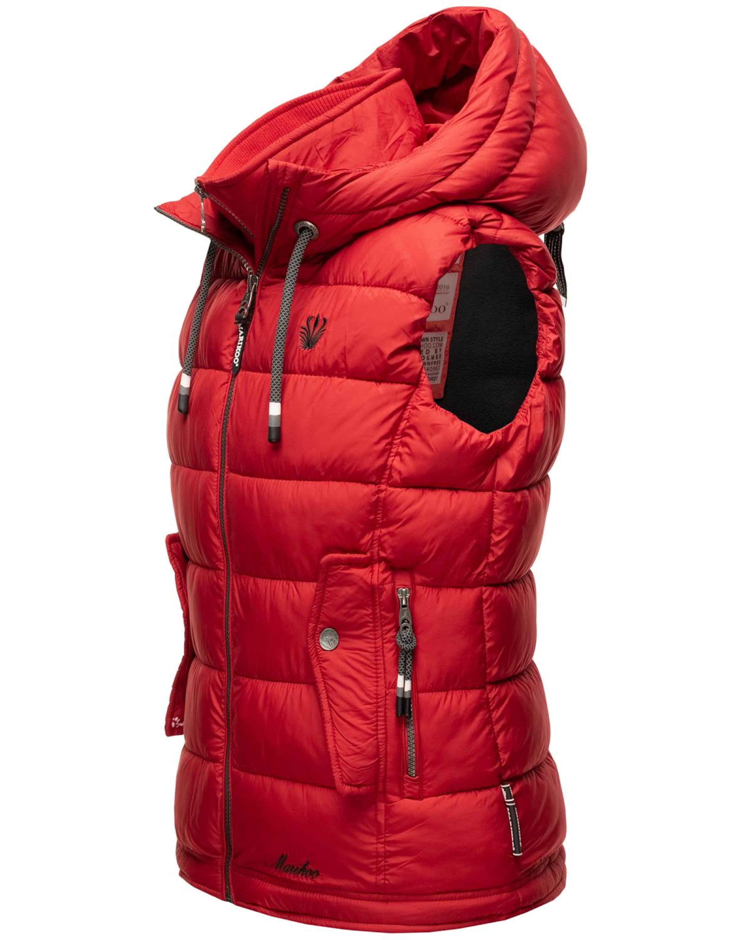 MARIKOO Steppweste 'Taisaa' in Rot