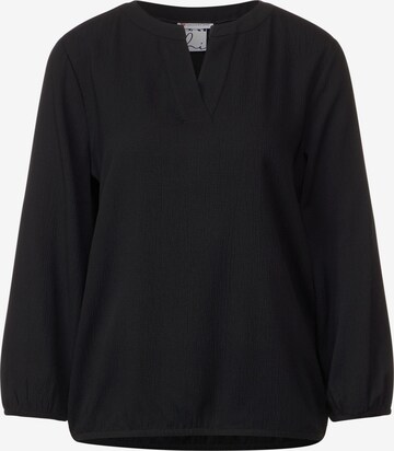 STREET ONE Blouse in Black: front