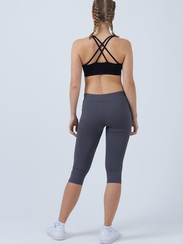 SPORTKIND Skinny Leggings '3/4 Sport Leggings' in Grijs