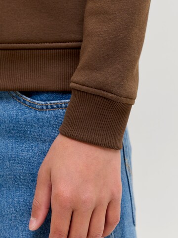 Jack & Jones Junior Mikina 'JJAERO' - Hnedá