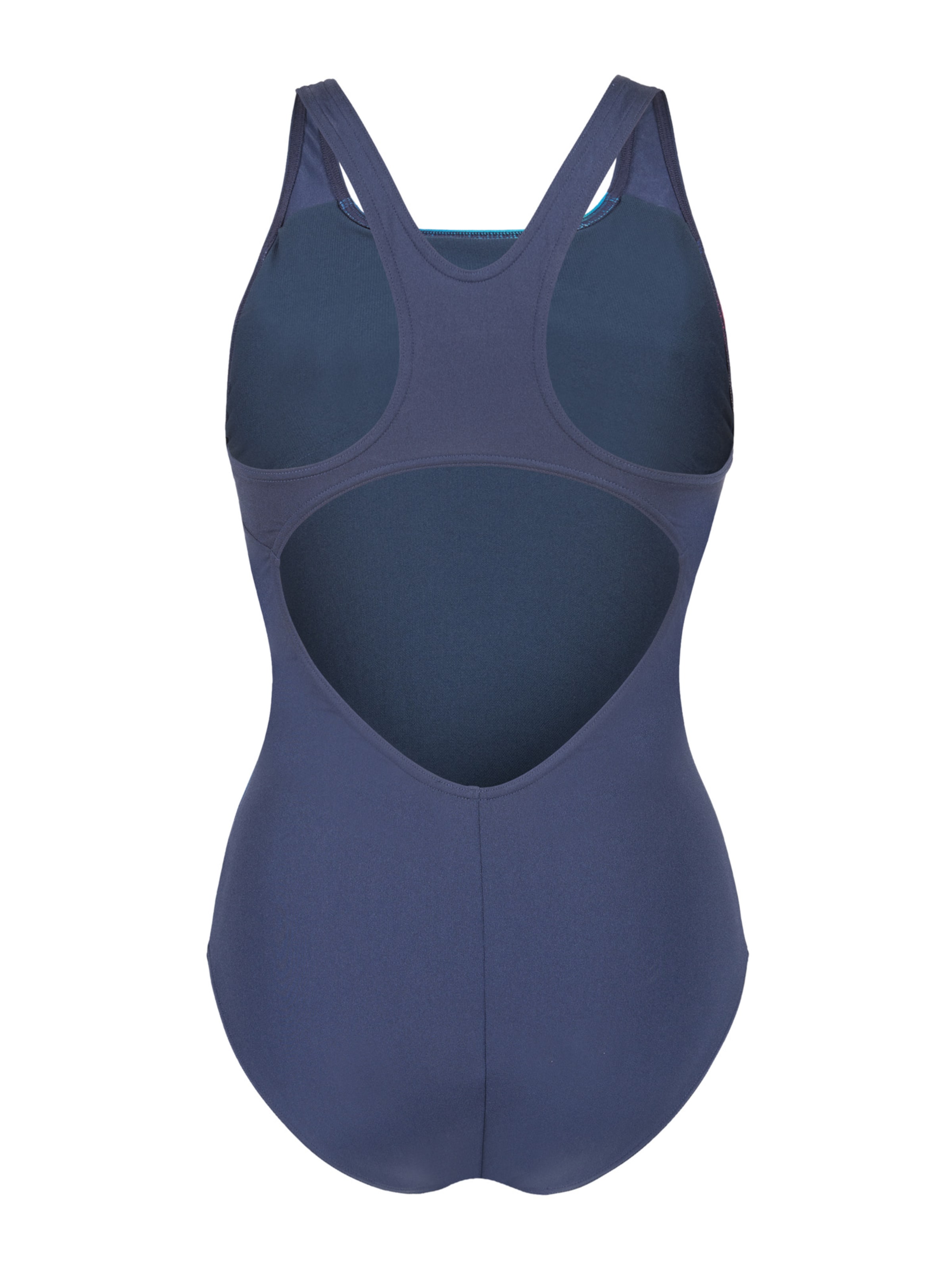 ARENA Bustier Badeanzug 'Print Control Pro Back' in Blau