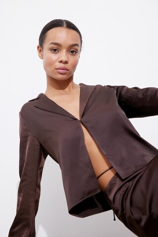 Envii Blouse 'Copper' in Brown