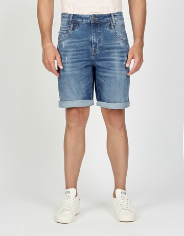 Gang Regular Shorts in Blau: Vorderseite