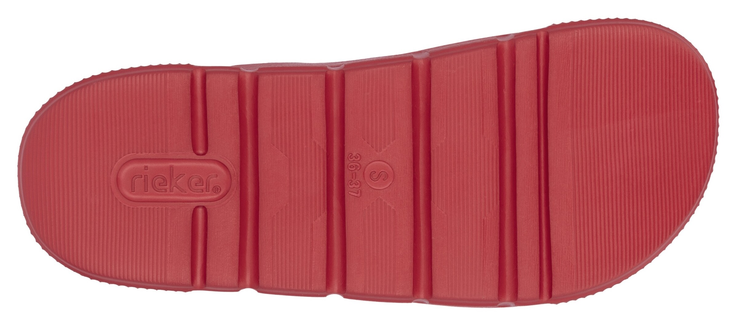 Rieker Mules in Red