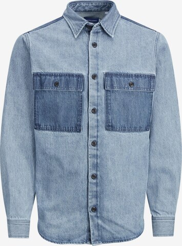 JACK & JONES Regular fit Overhemd 'Gordon' in Blauw: voorkant