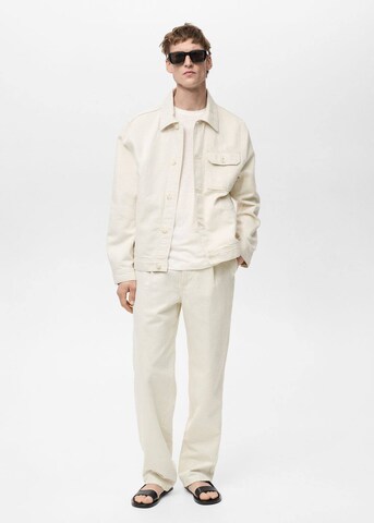 MANGO MAN Between-Season Jacket in Beige