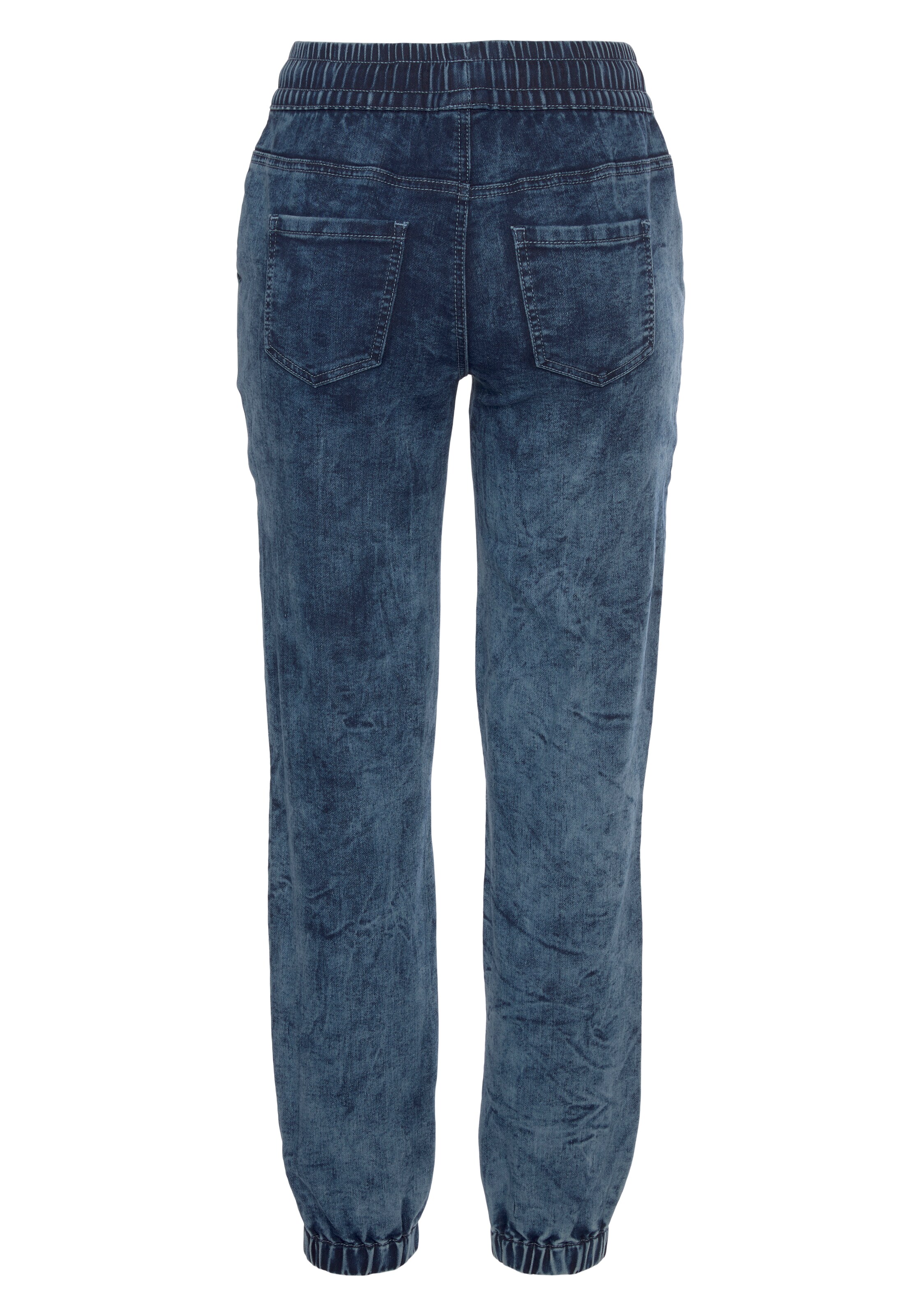 H.I.S Tapered Pants in Blue