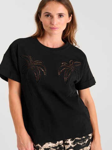 Le Temps Des Cerises Shirt 'Istan' in Zwart