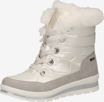 CAPRICE Snow Boots in White: front