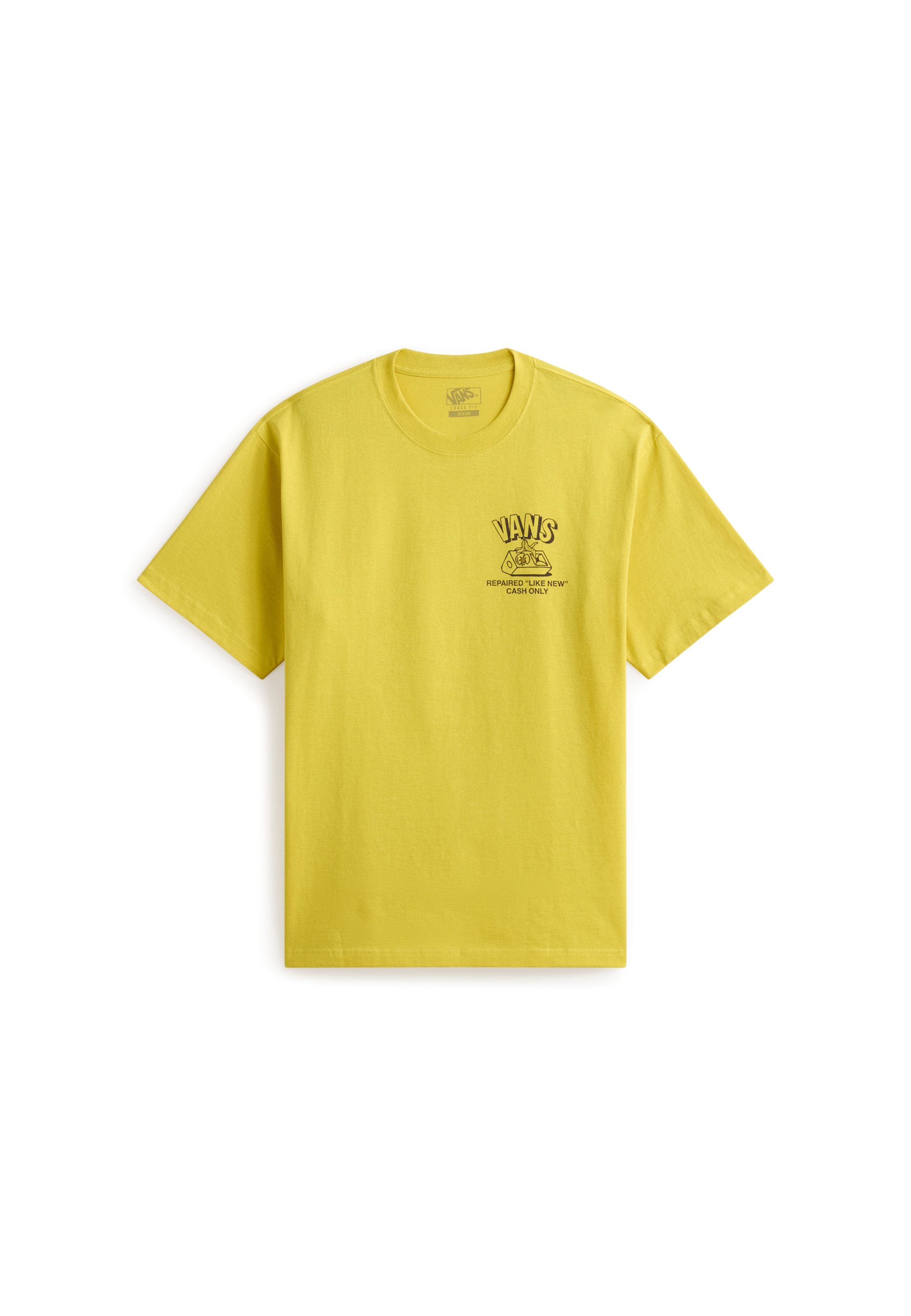 VANS Shirt in Geel: voorkant