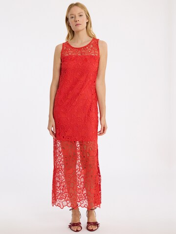 Robe 'Zafosa' Ana Alcazar en rouge