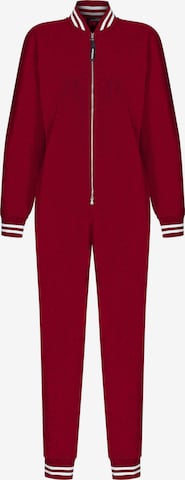 Combinaison MONOSUIT en rouge : devant