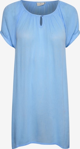 Robe 'Amber' Kaffe en bleu : devant