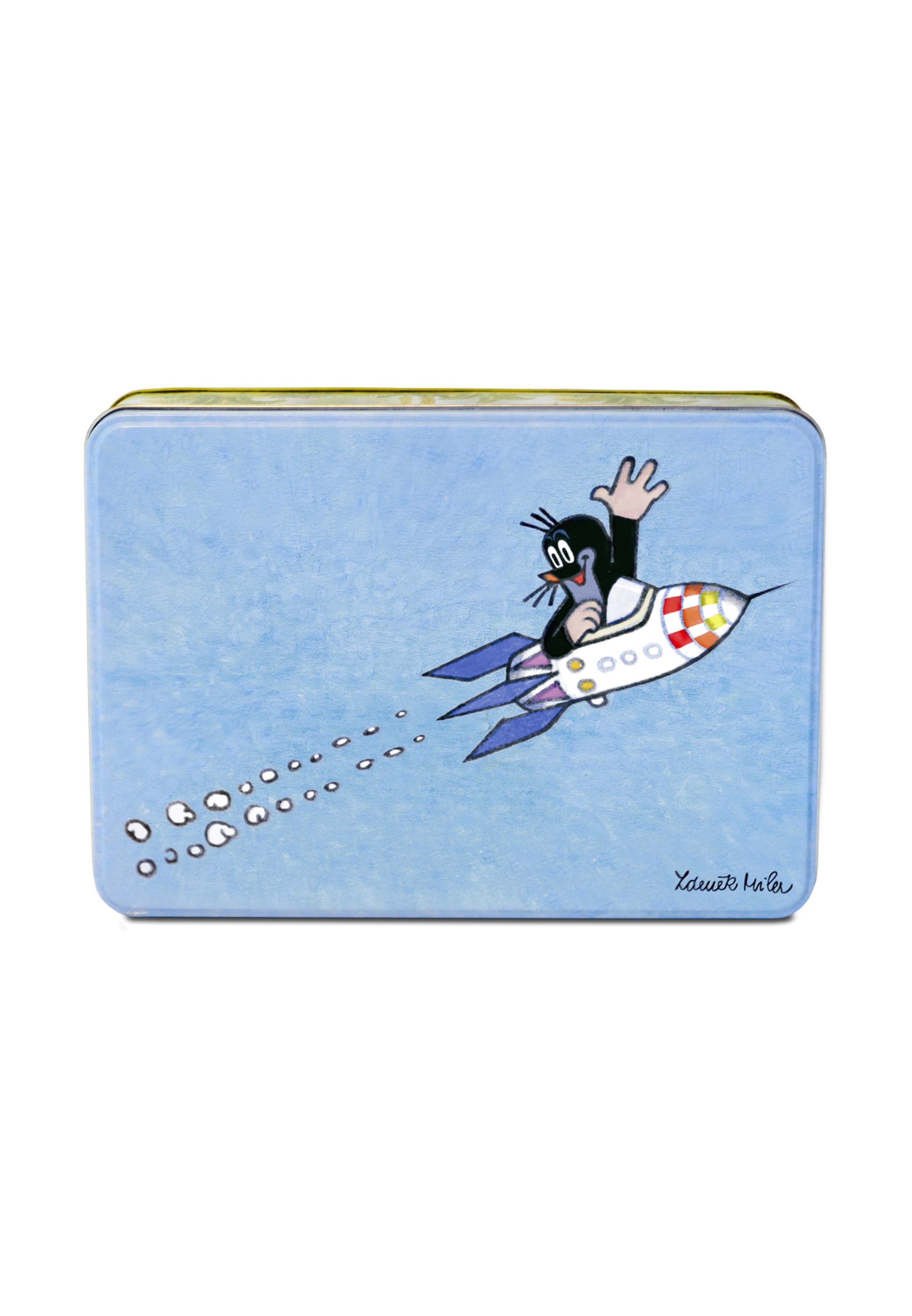 LOGOSHIRT Box/mand in Blauw: voorkant