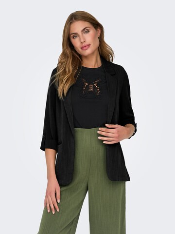 Blazer 'ONLMARSA' di ONLY in nero: frontale