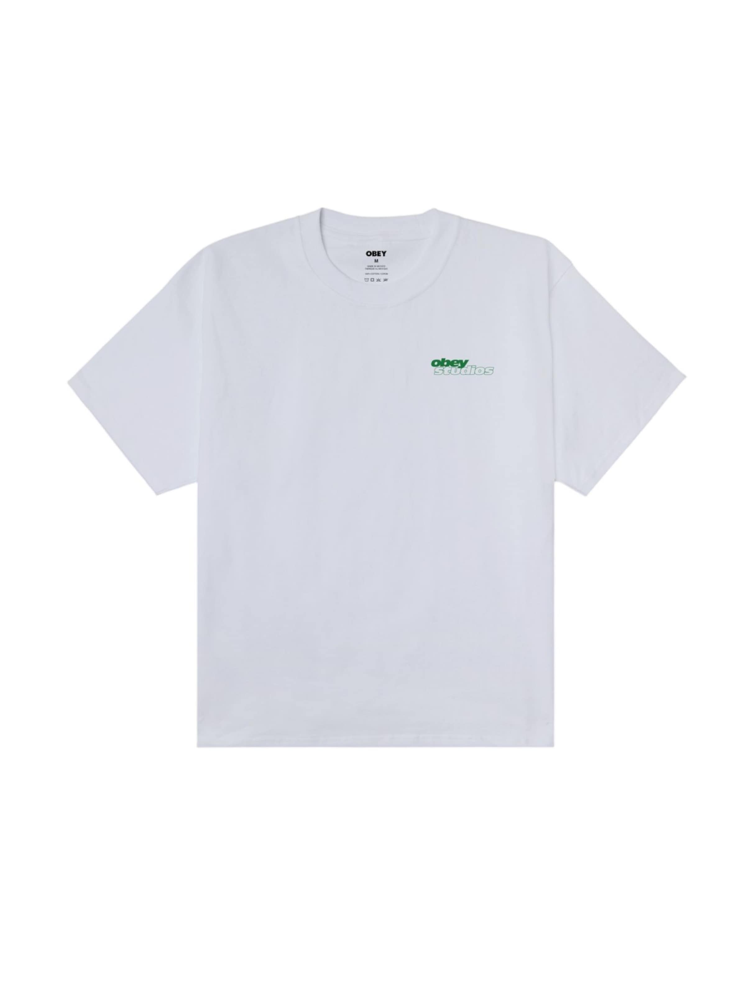 Obey Shirt in Wit