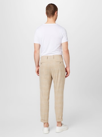 BURTON MENSWEAR LONDON Конический (Tapered) Брюки-чинос в Бежевый