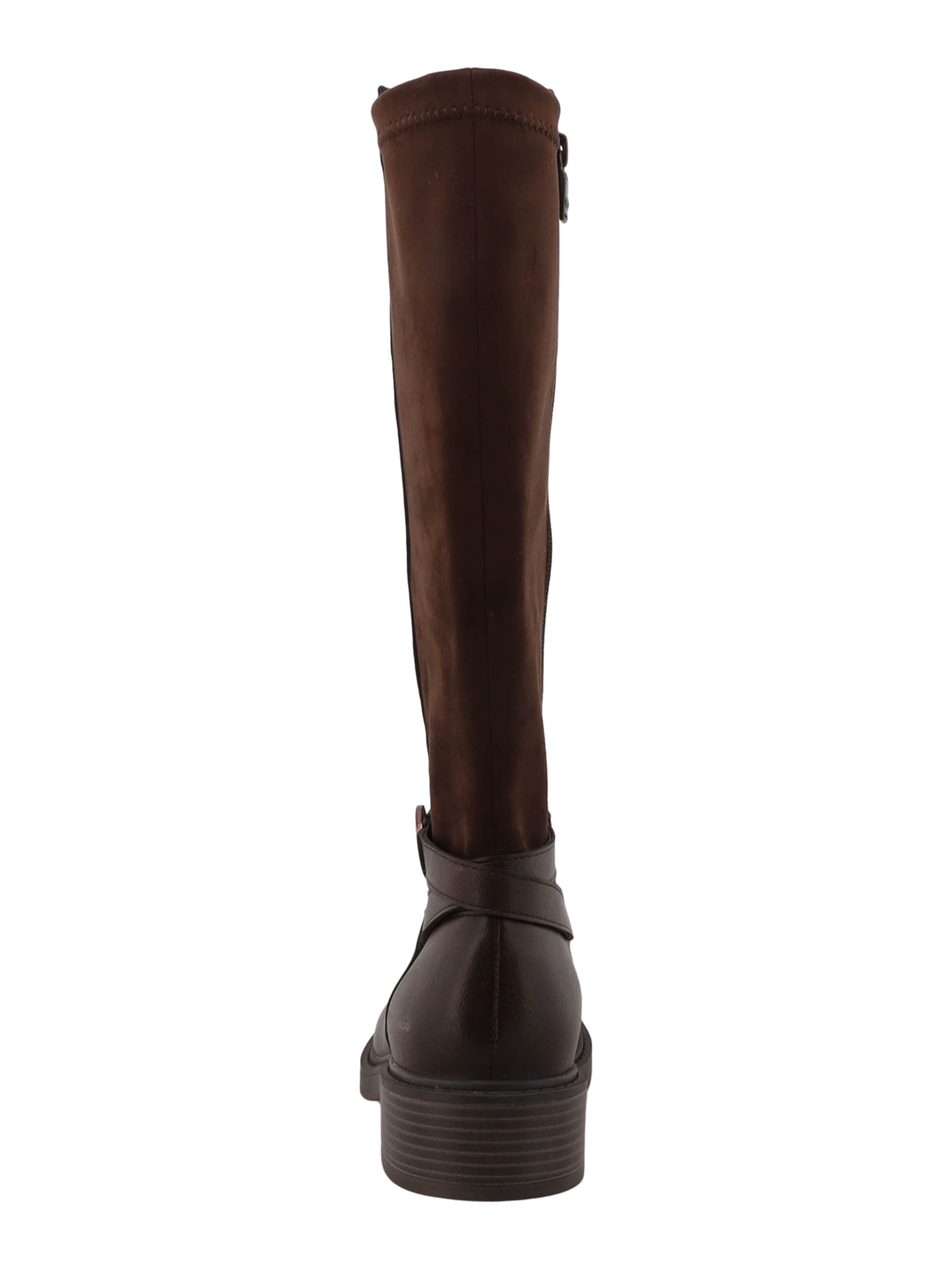 TOM TAILOR Čižmy - Hnedá