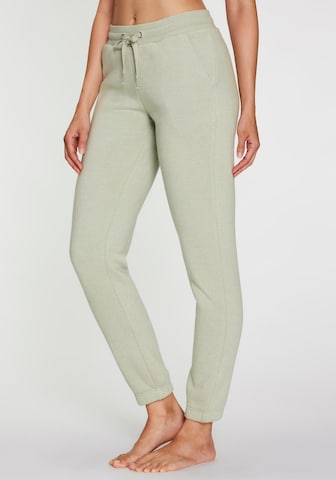 H.I.S Slim fit Pants in Green: front